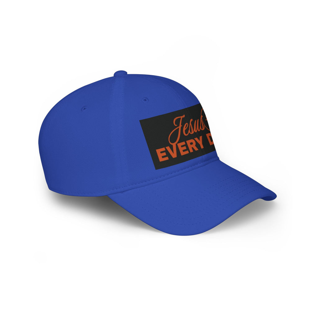 Jesus Every Day Baseball Cap | Christian Faith Hat, Scripture Inspired