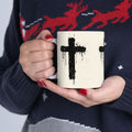 Cross Ceramic Mug, (11oz, 15oz)