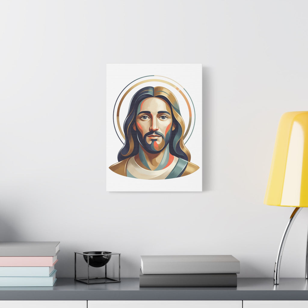 Jesus Portrait Satin Canvas