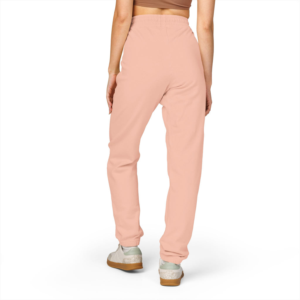 Distressed Faith over Fear Sweatpants | Garment-Dyed Fleece Joggers