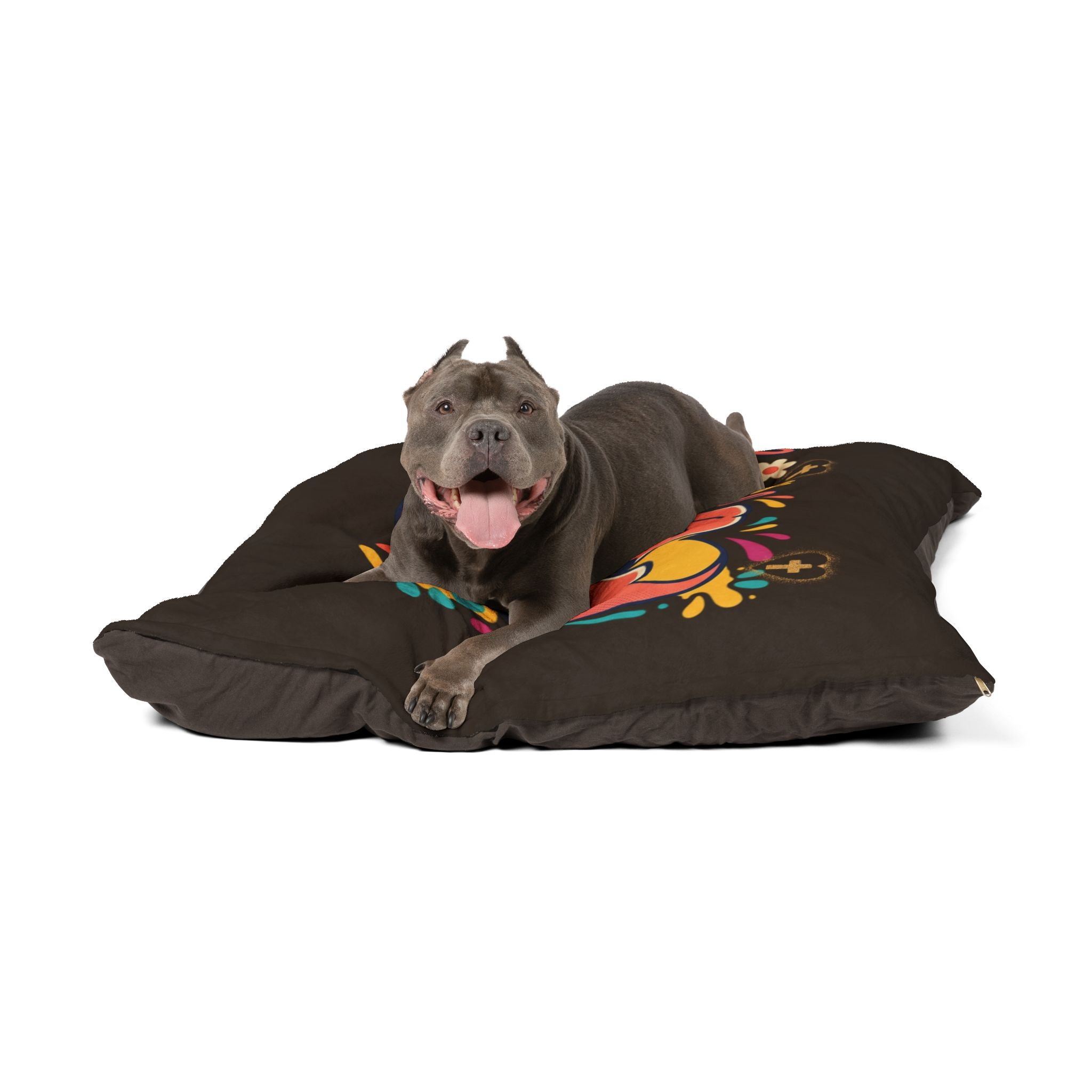 Loved Furbaby Pet Bed — Cozy Floral Dog Pillow