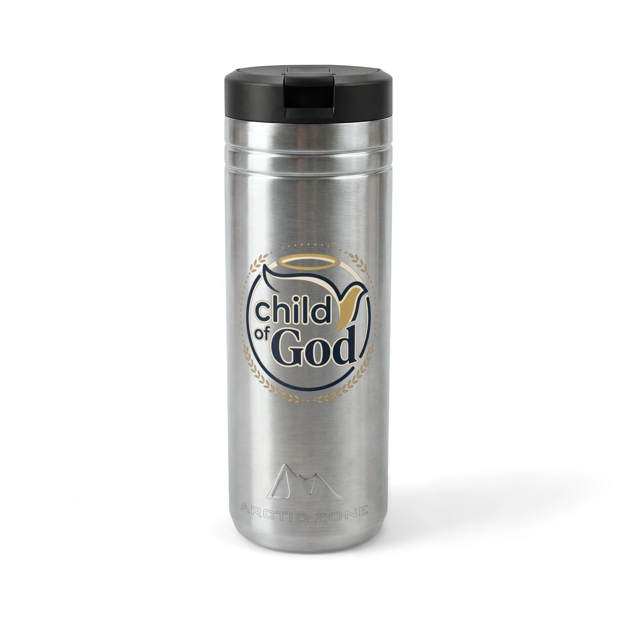 Child of God emblem tumbler | Stainless steel straw tumbler 24oz
