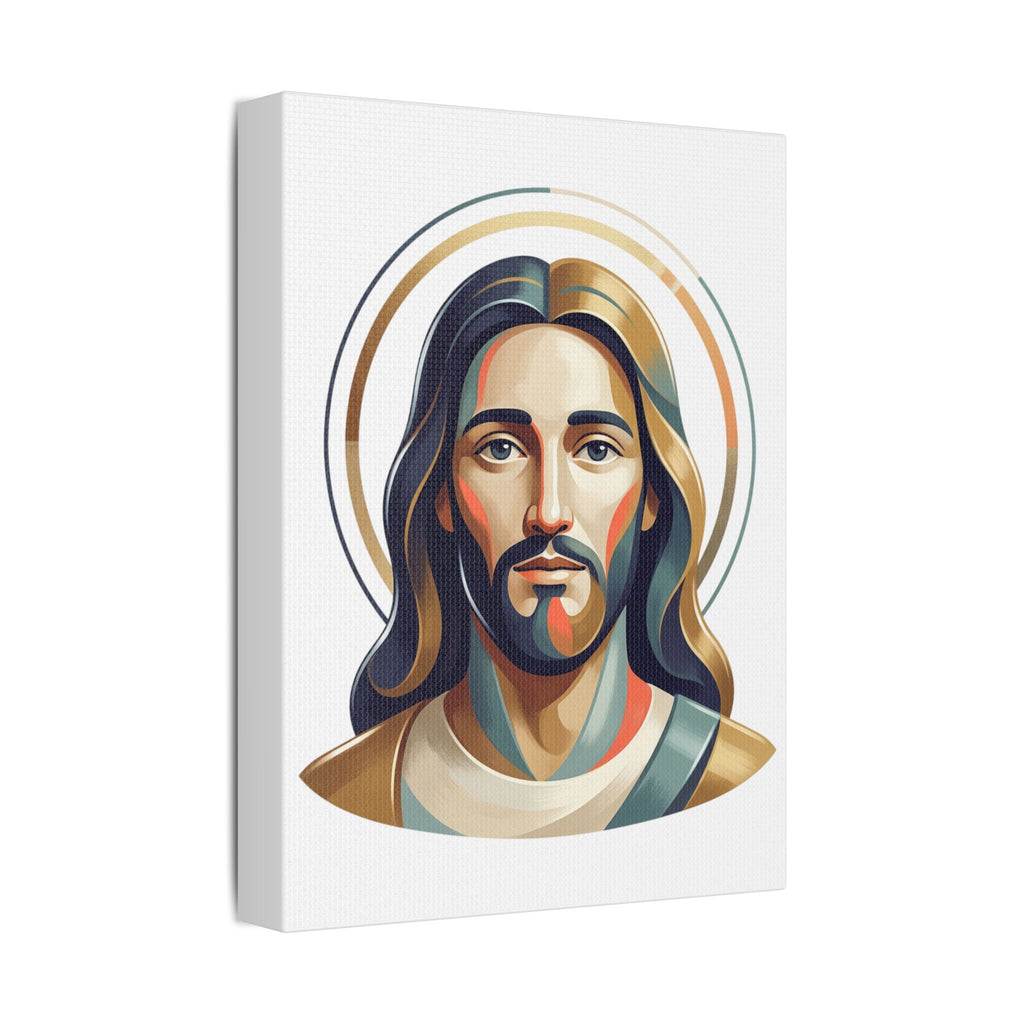 Jesus Portrait Satin Canvas