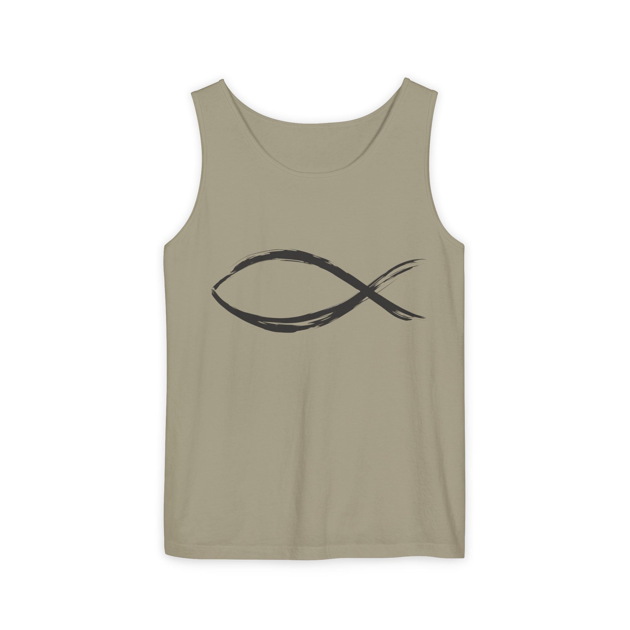Fish Symbal tank top | Christian faith apparel