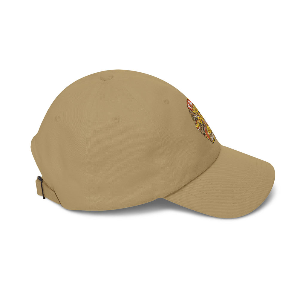 Faith Groovy Dad Cap — Christian Embroidered Baseball Hat