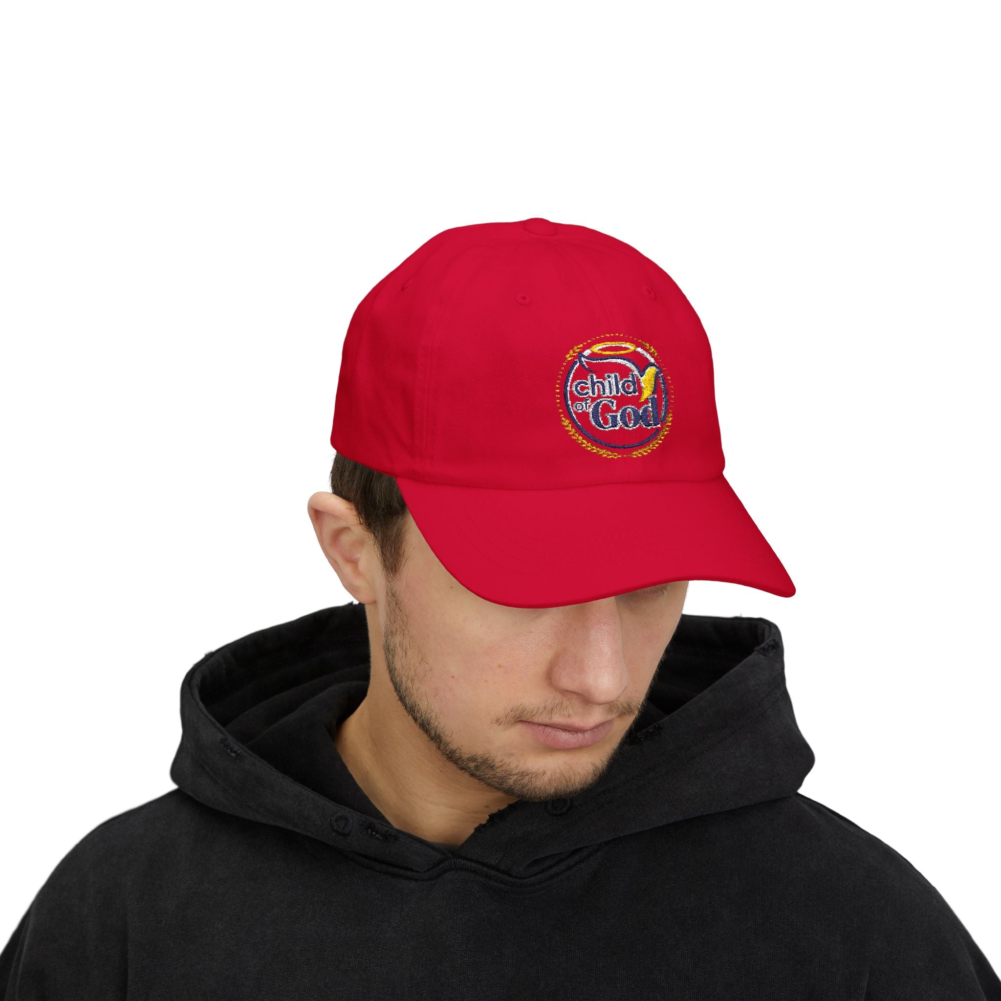 Child of God Dad Cap — Christian Embroidered Baseball Hat