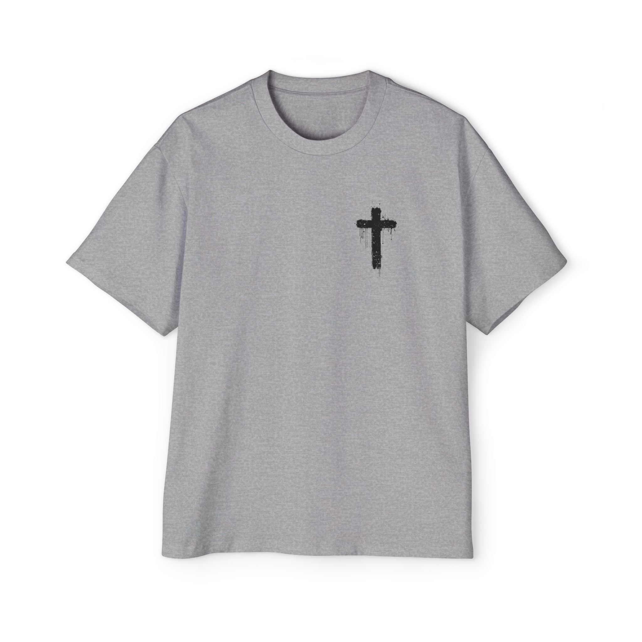 Dripping Paint Cross T-Shirt | Grunge Christian Tee