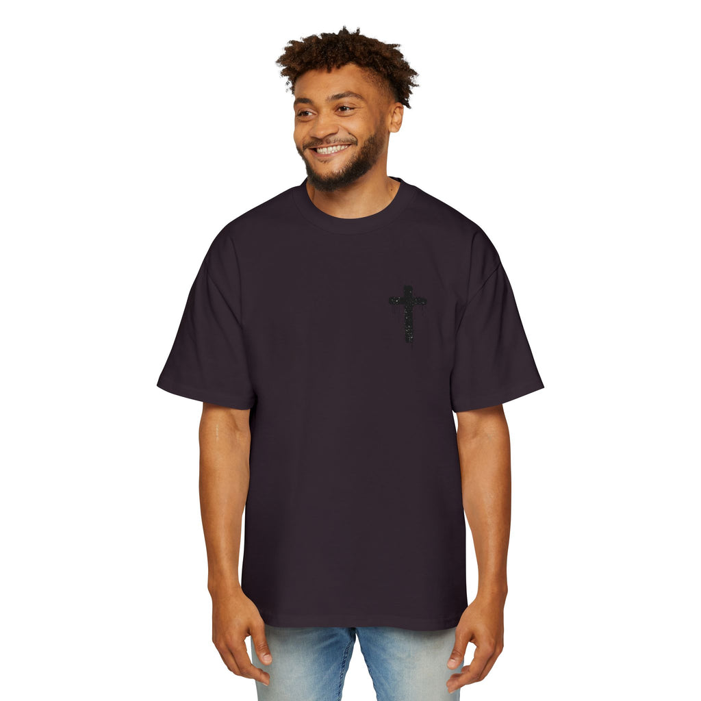 Dripping Paint Cross T-Shirt | Grunge Christian Tee