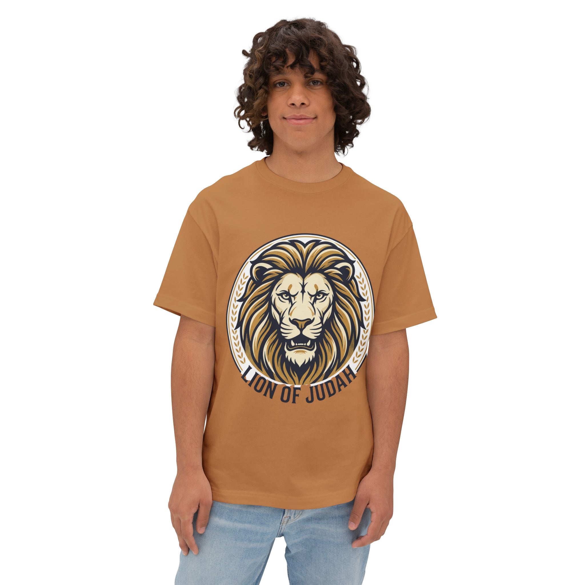 Lion of Judah Tee — Bold Christian Lion Graphic Shirt