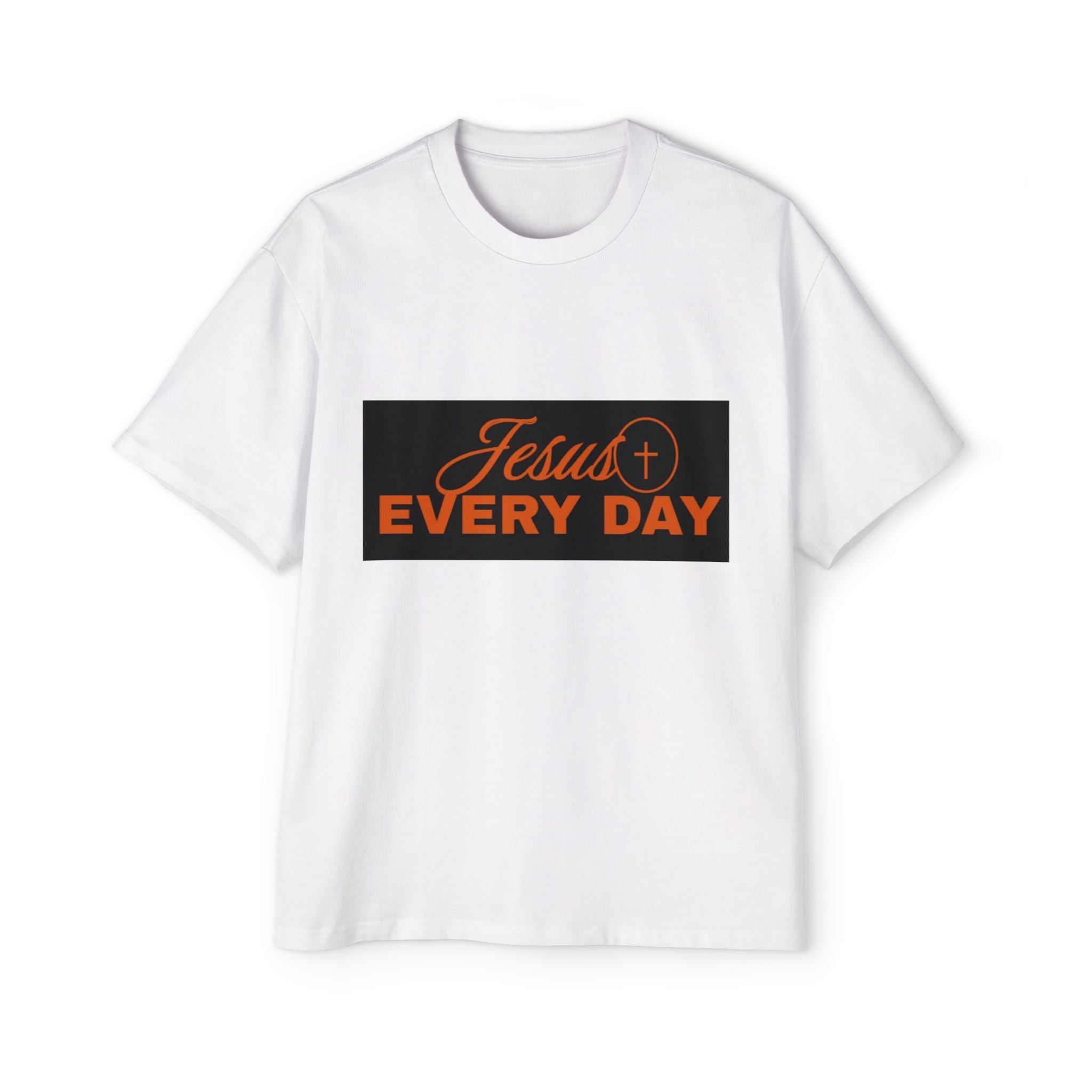 Jesus Every Day T-Shirt | Grunge Christian Tee