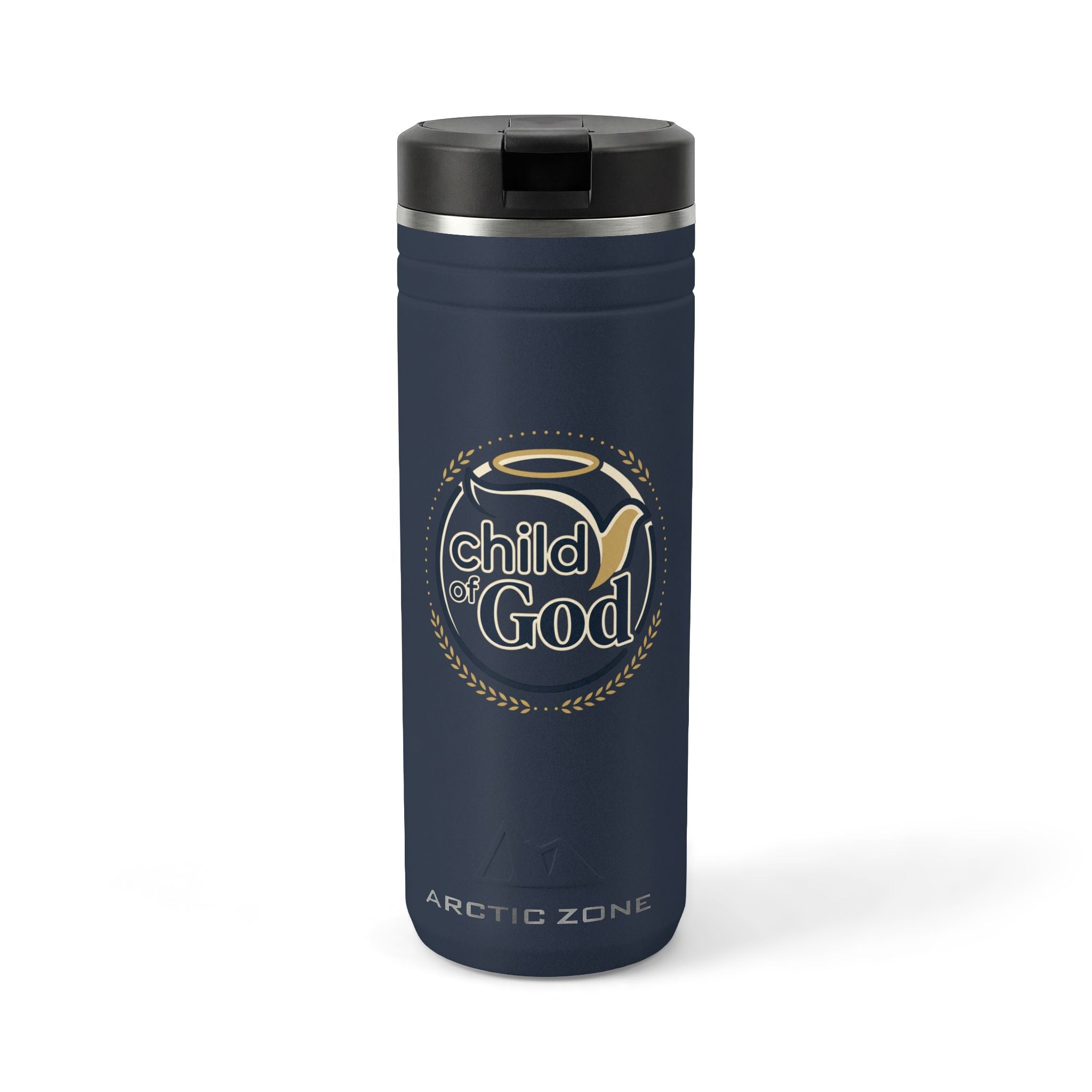 Child of God emblem tumbler | Stainless steel straw tumbler 24oz