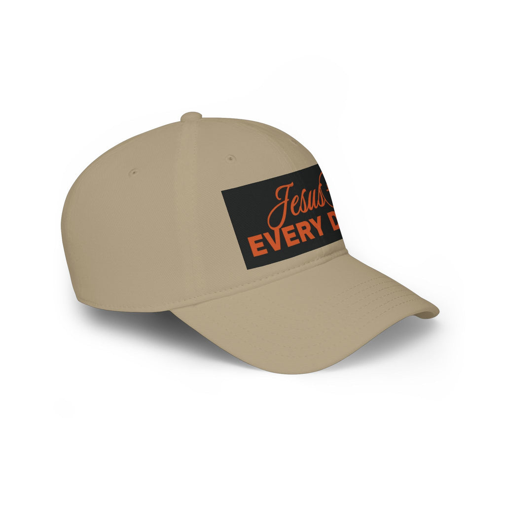 Jesus Every Day Baseball Cap | Christian Faith Hat, Scripture Inspired