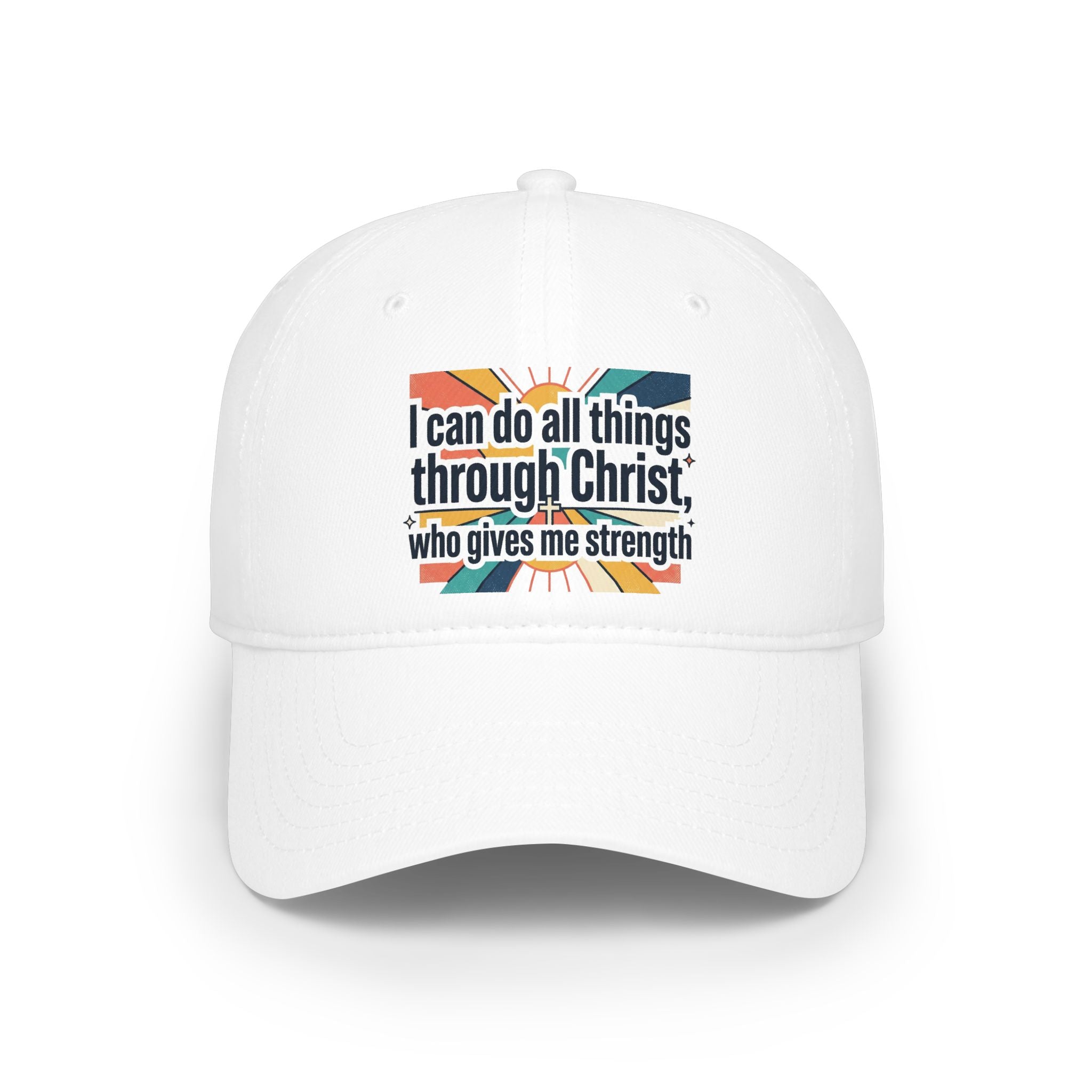 i can do all things Baseball Cap | Christian Faith Hat, Scripture Inspired