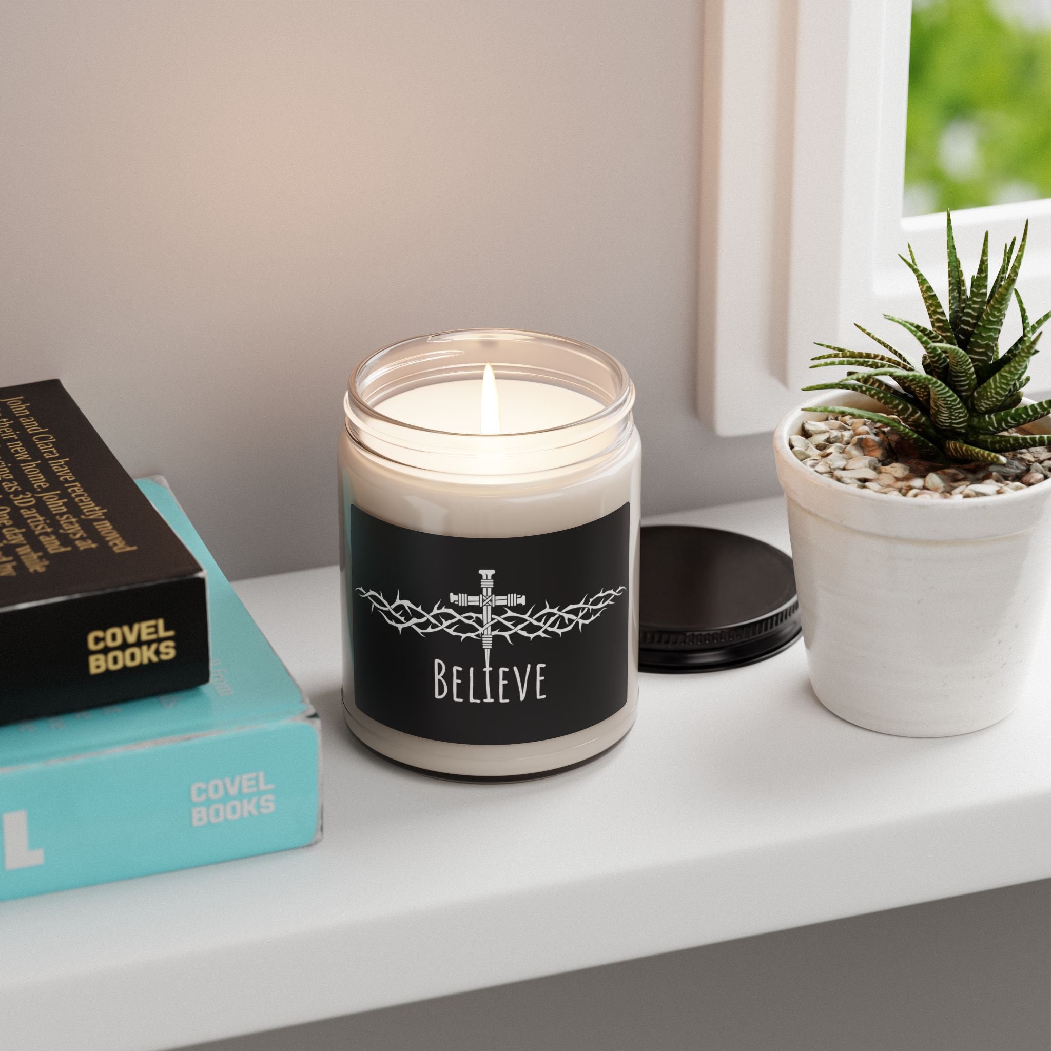 Believe Candle | Christian encouragement