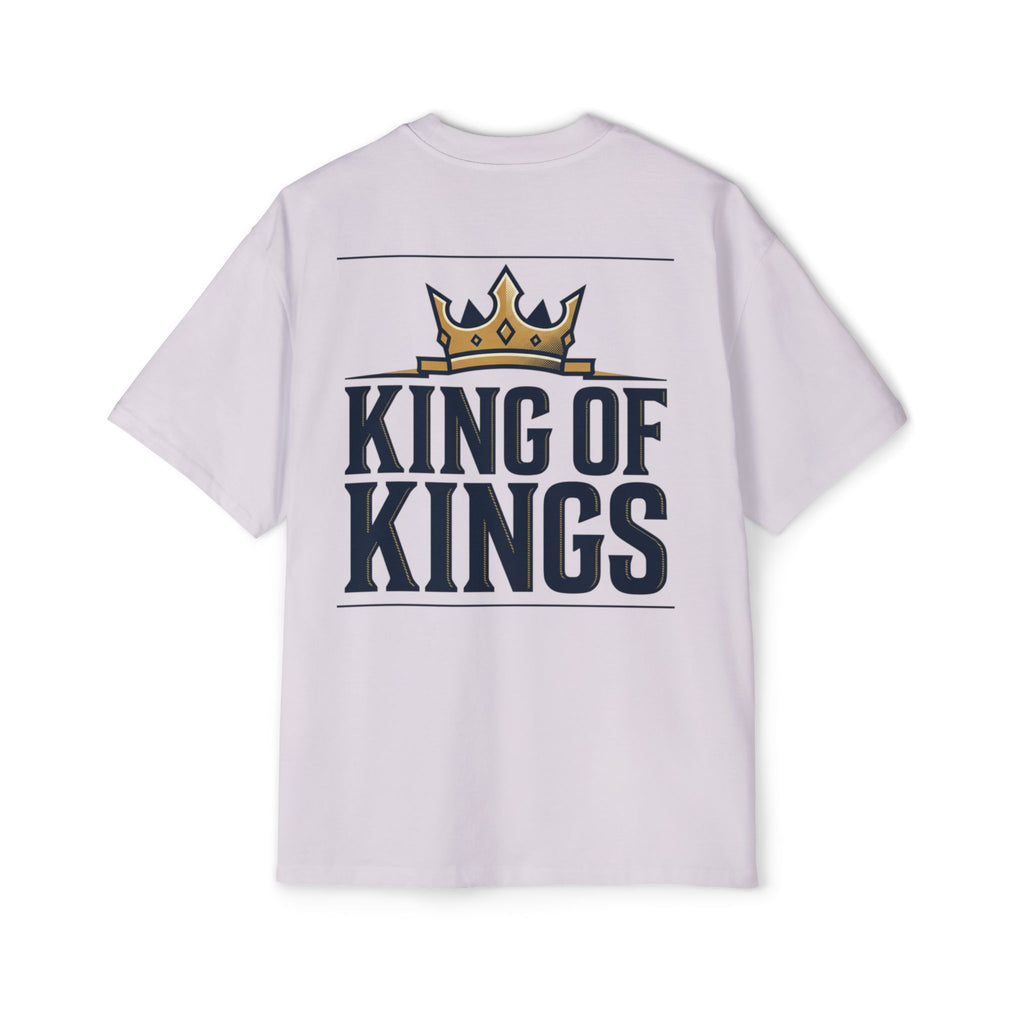 King of Kings Tee — Men's Oversized Graphic T-Shirt with Crown Design