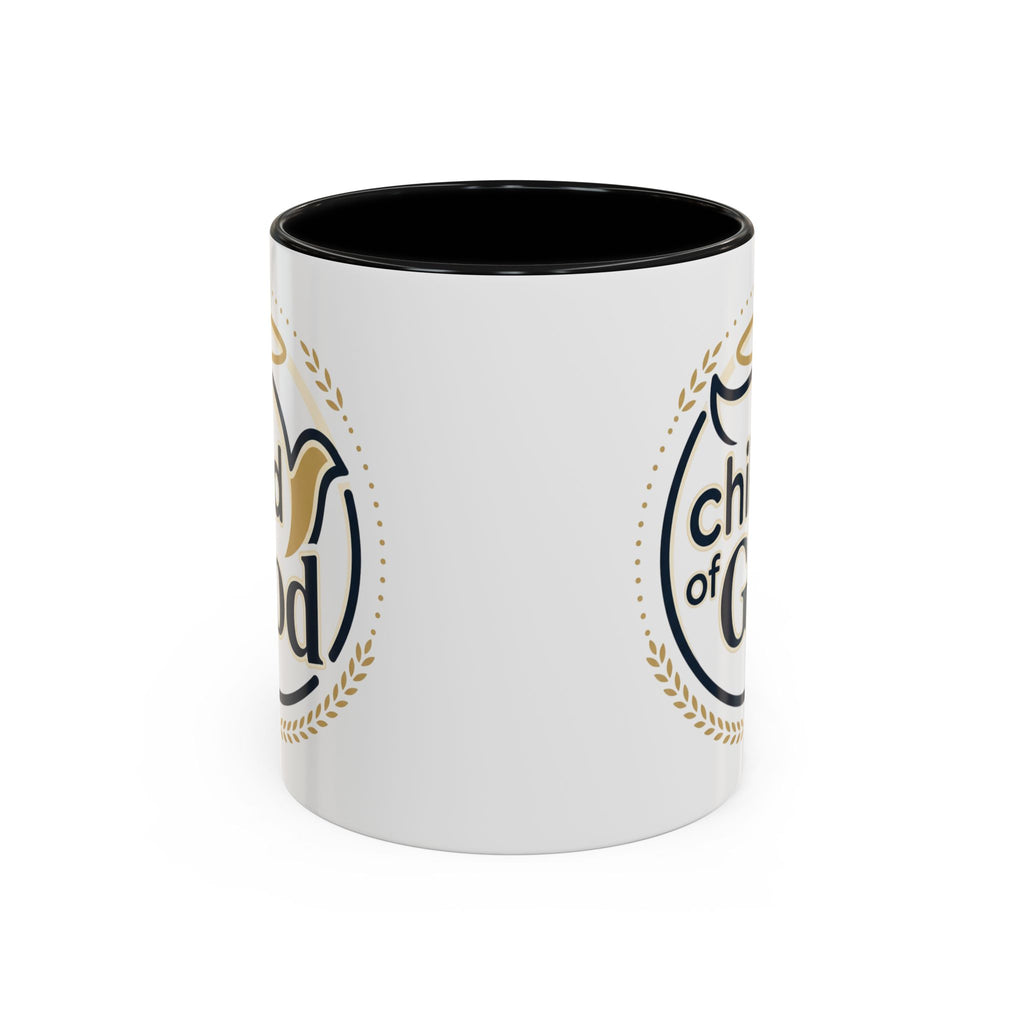 Child of God Accent Coffee Mug — 11/15 oz Christian Faith Ceramic Mug