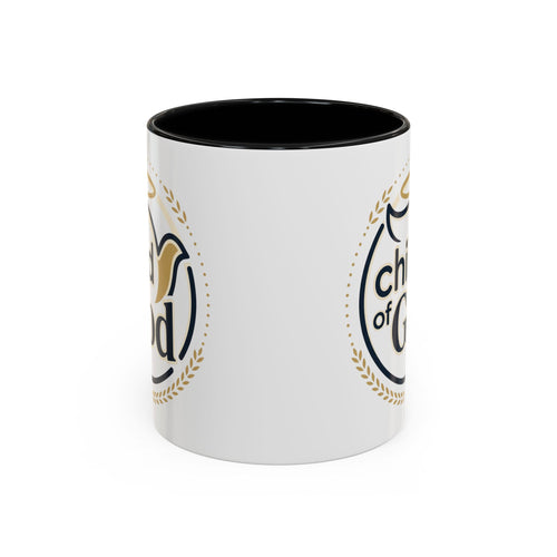 Child of God Accent Coffee Mug — 11/15 oz Christian Faith Ceramic Mug