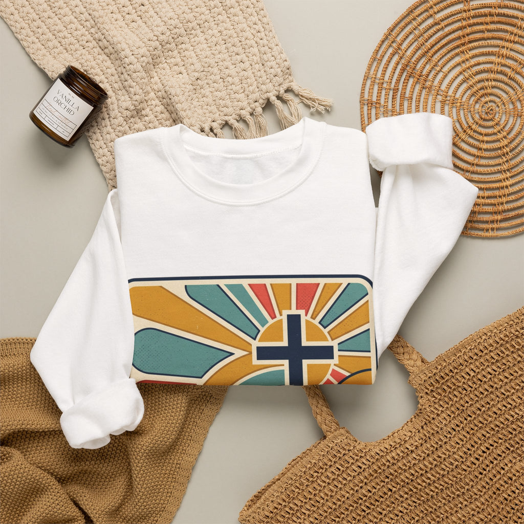 Faith Over Fear Christian Heavy Blend™ Crewneck Sweatshirt