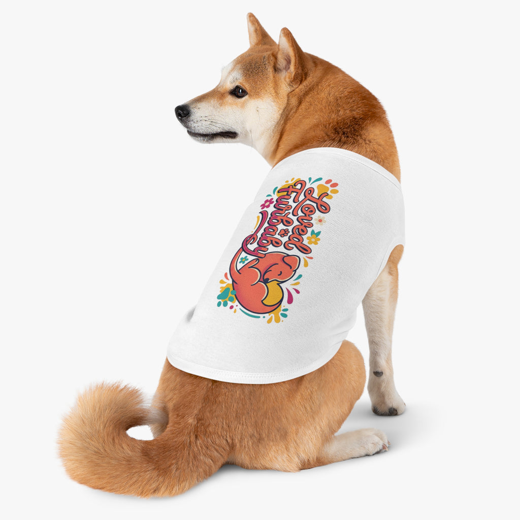 Pet Tank Top - "Loved Furbaby" Cute Dog Graphic Christian Pet Shirt
