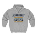King of Kings Hoodie — Religious Faith Unisex Zip-Up Sweatshirt