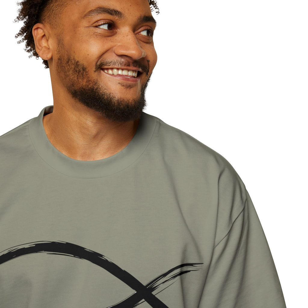 Fish Christian Symbol| Grunge Christian Tee