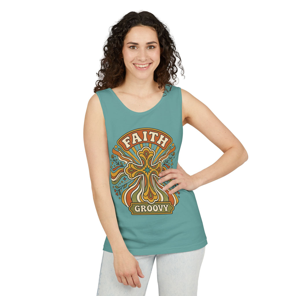 Faith Symbol tank top | Christian faith apparel