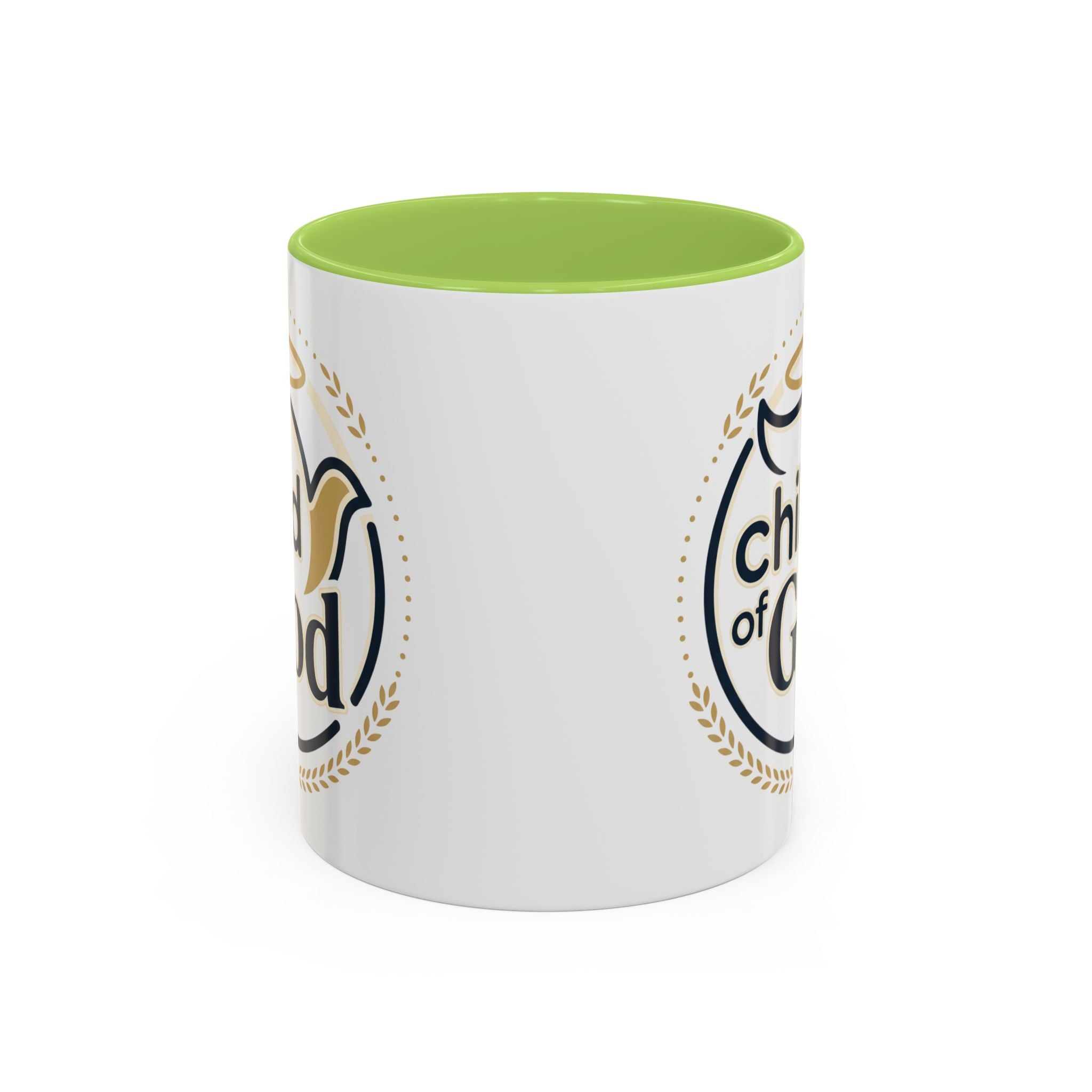 Child of God Accent Coffee Mug — 11/15 oz Christian Faith Ceramic Mug