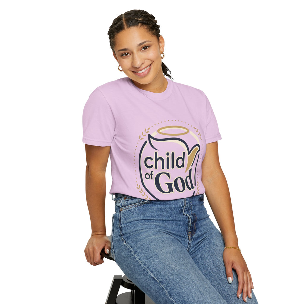 Child of God T‑Shirt — Faith Christian Tee with Dove & Halo