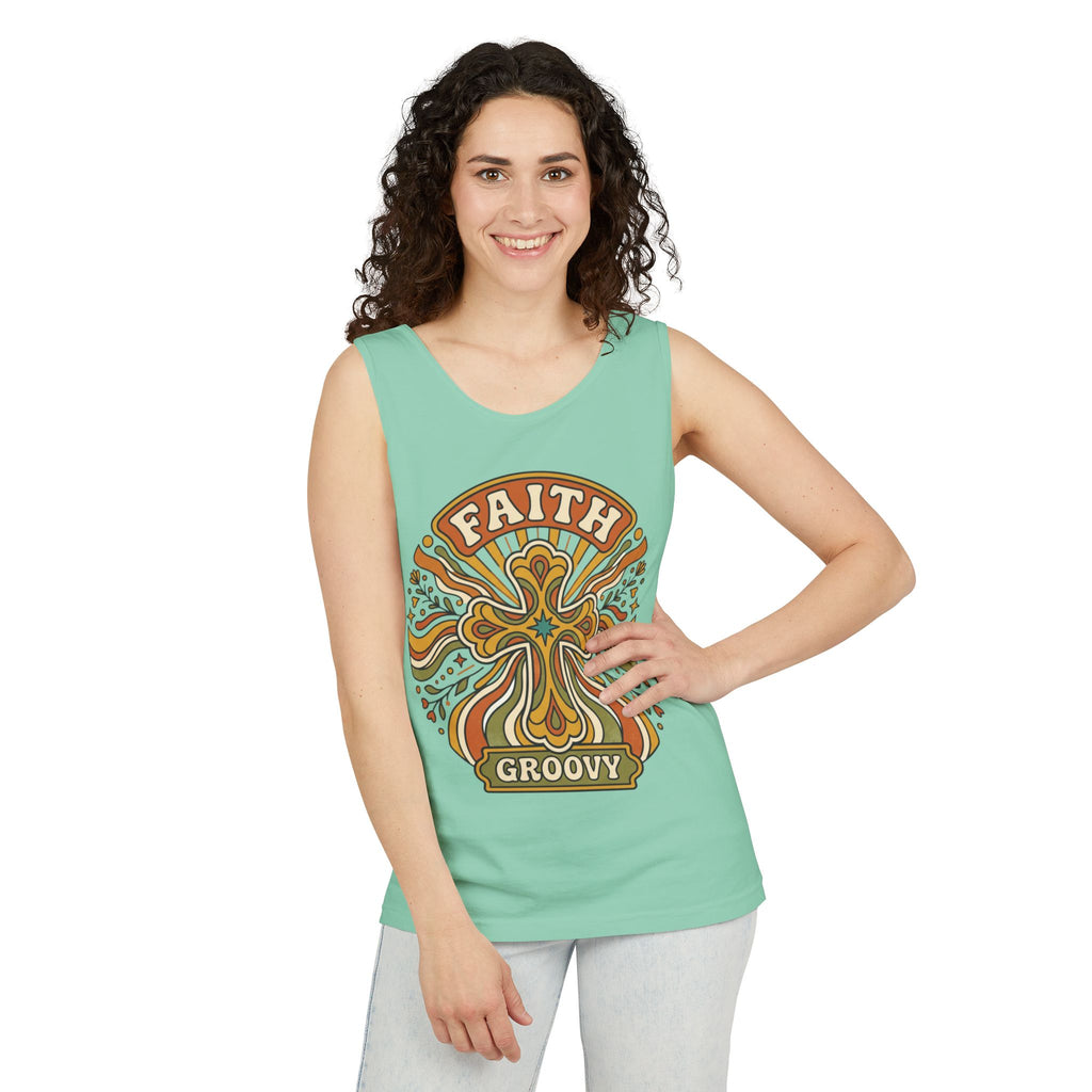 Faith Symbol tank top | Christian faith apparel