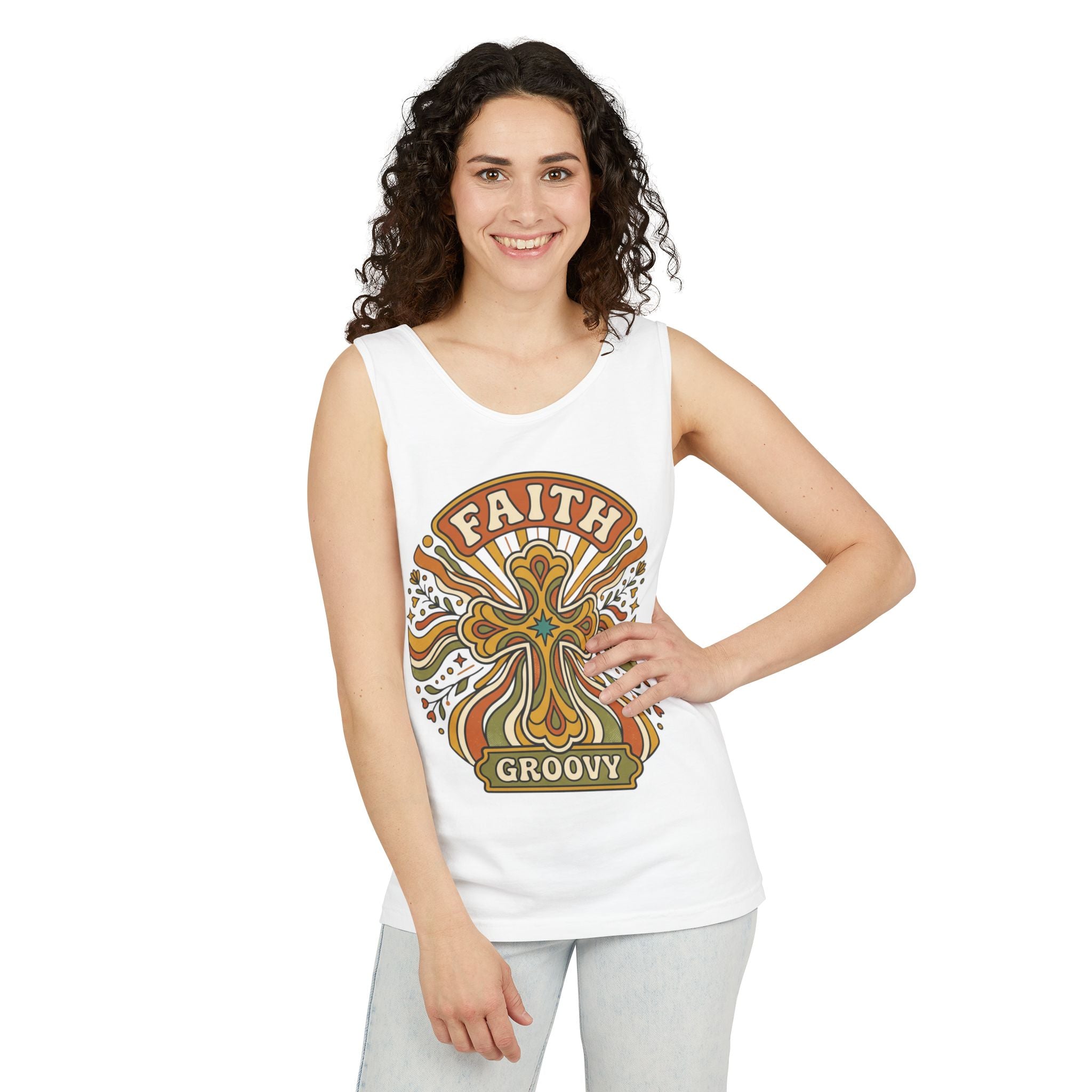 Faith Symbol tank top | Christian faith apparel