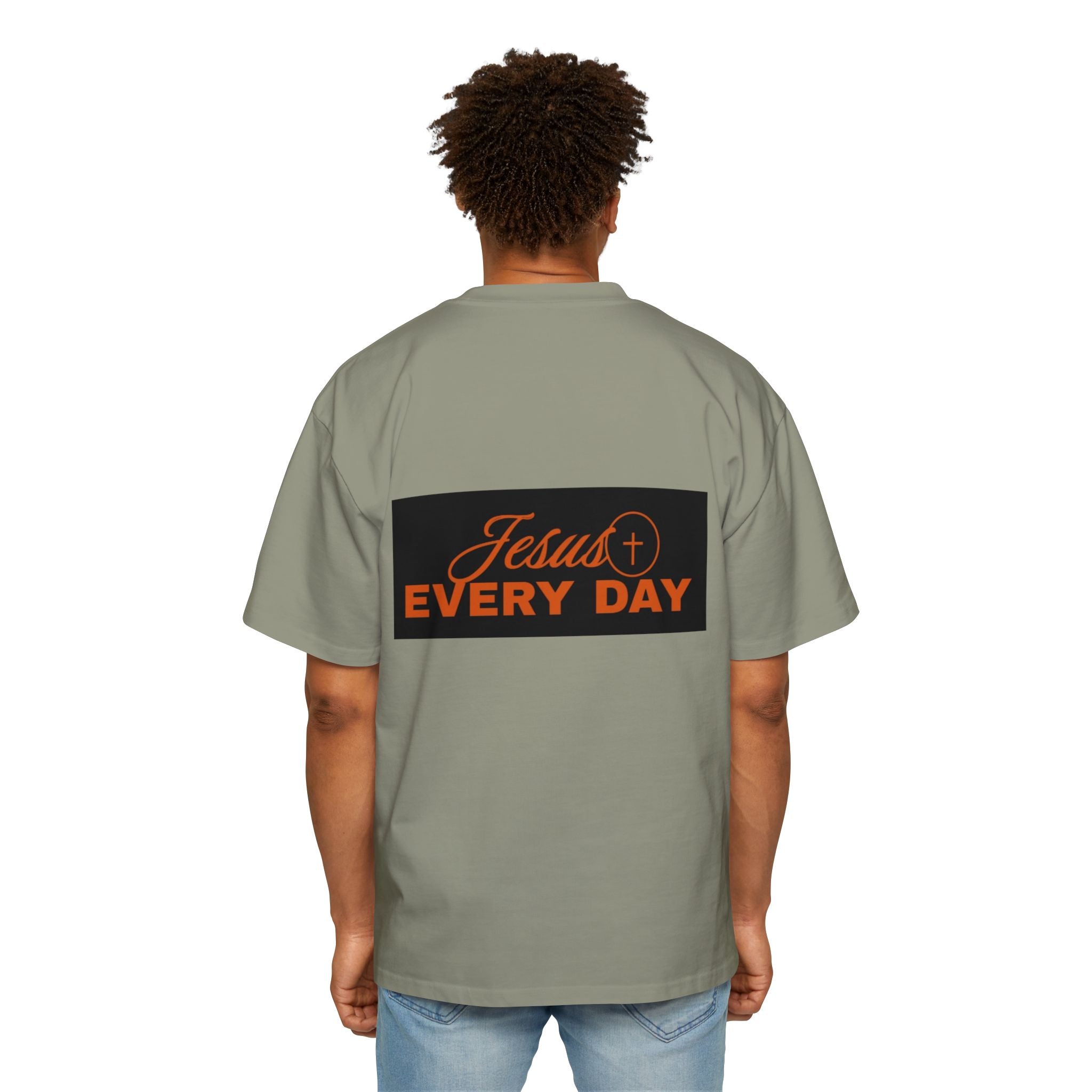 Jesus Every Day T-Shirt | Grunge Christian Tee