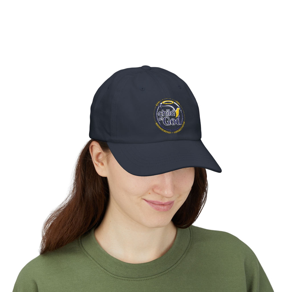 Child of God Dad Cap — Christian Embroidered Baseball Hat