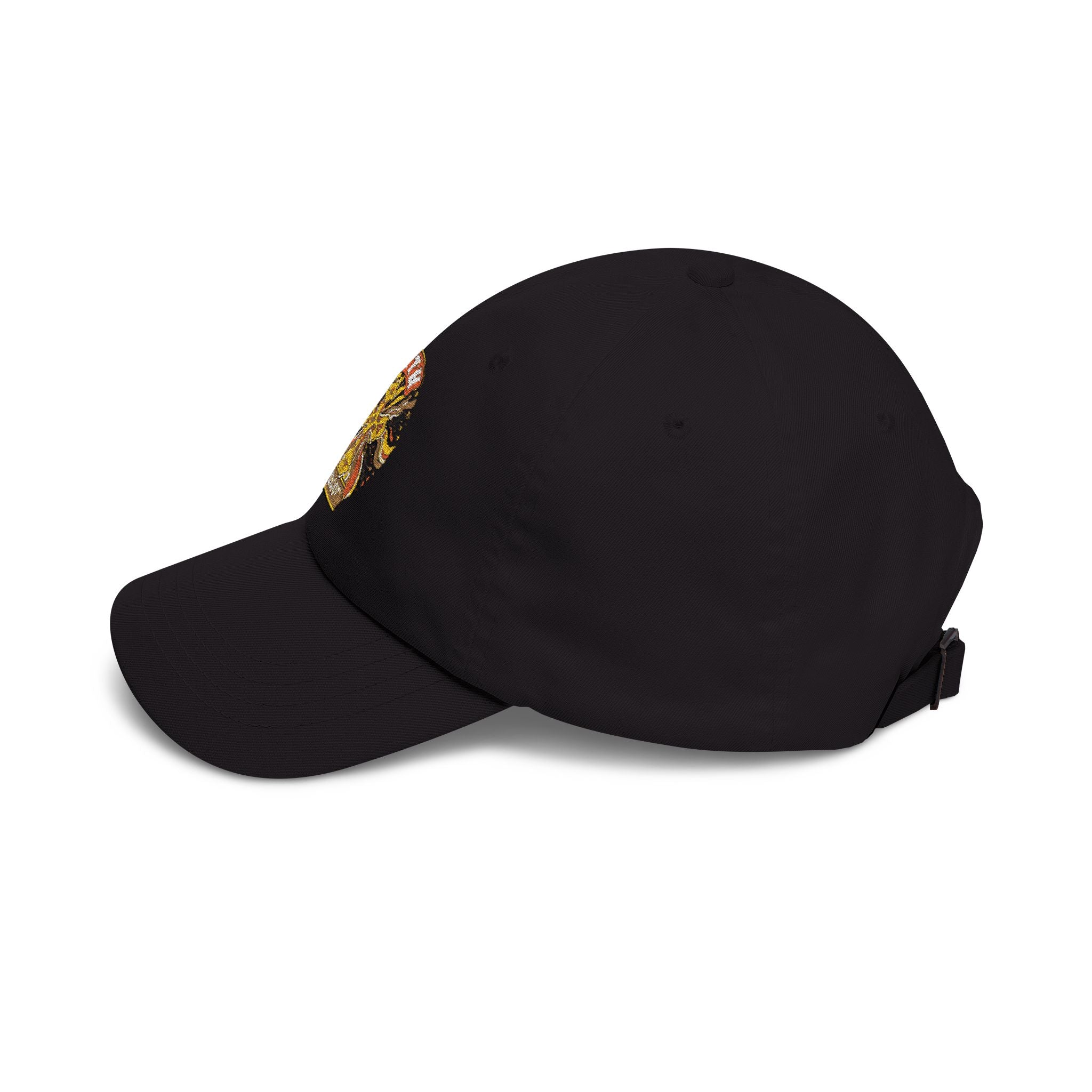 Faith Groovy Dad Cap — Christian Embroidered Baseball Hat