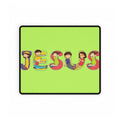 Kids Letters JESUS desk mat | Christian children playroom mousepad