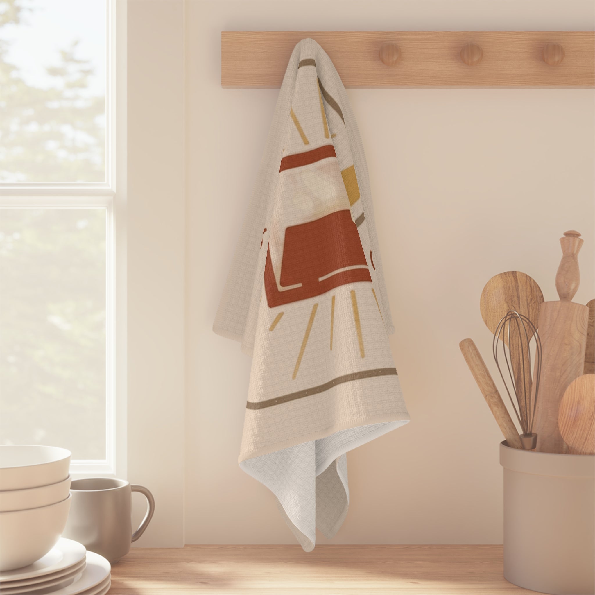 Tea Towel — "welcome" Kitchen Towel