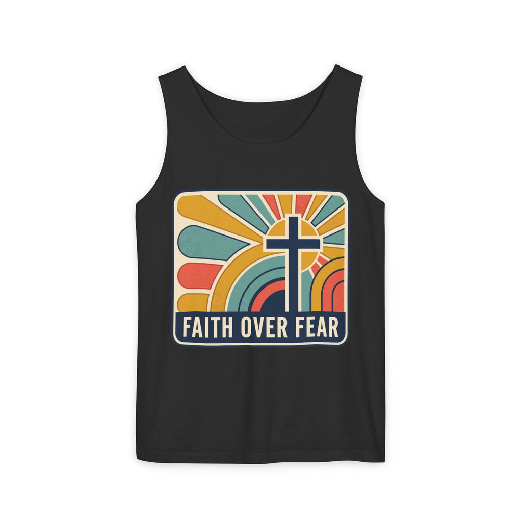 Faith over Fear tank top | Christian faith apparel