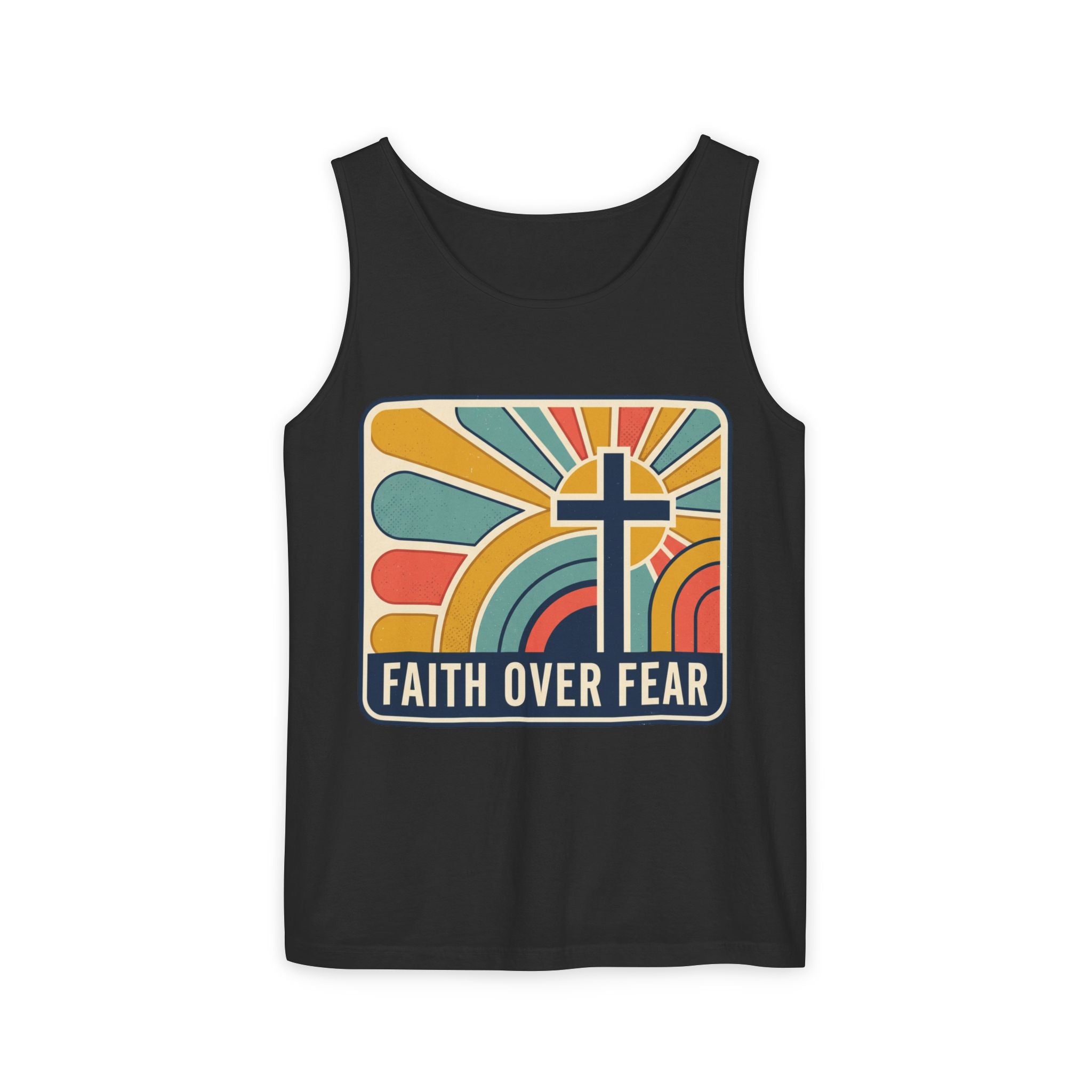 Faith over Fear tank top | Christian faith apparel