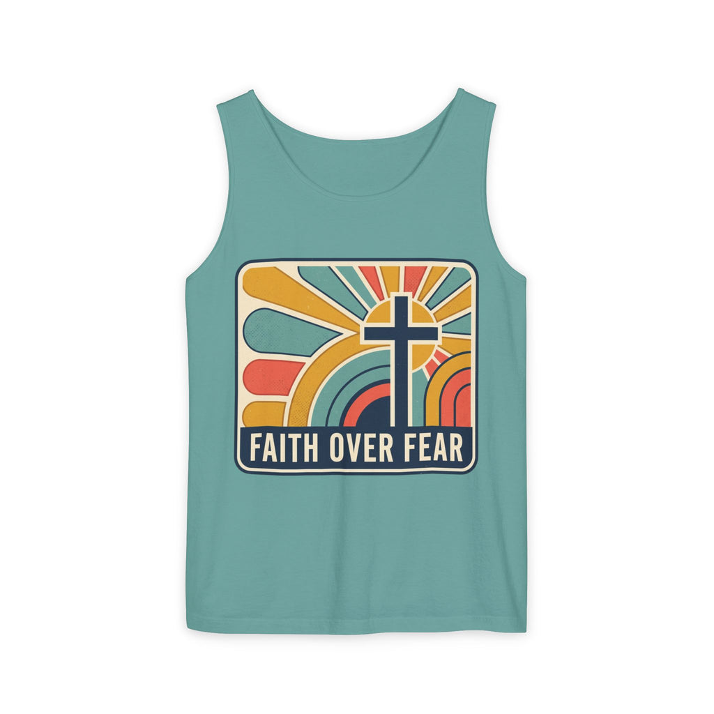 Faith over Fear tank top | Christian faith apparel