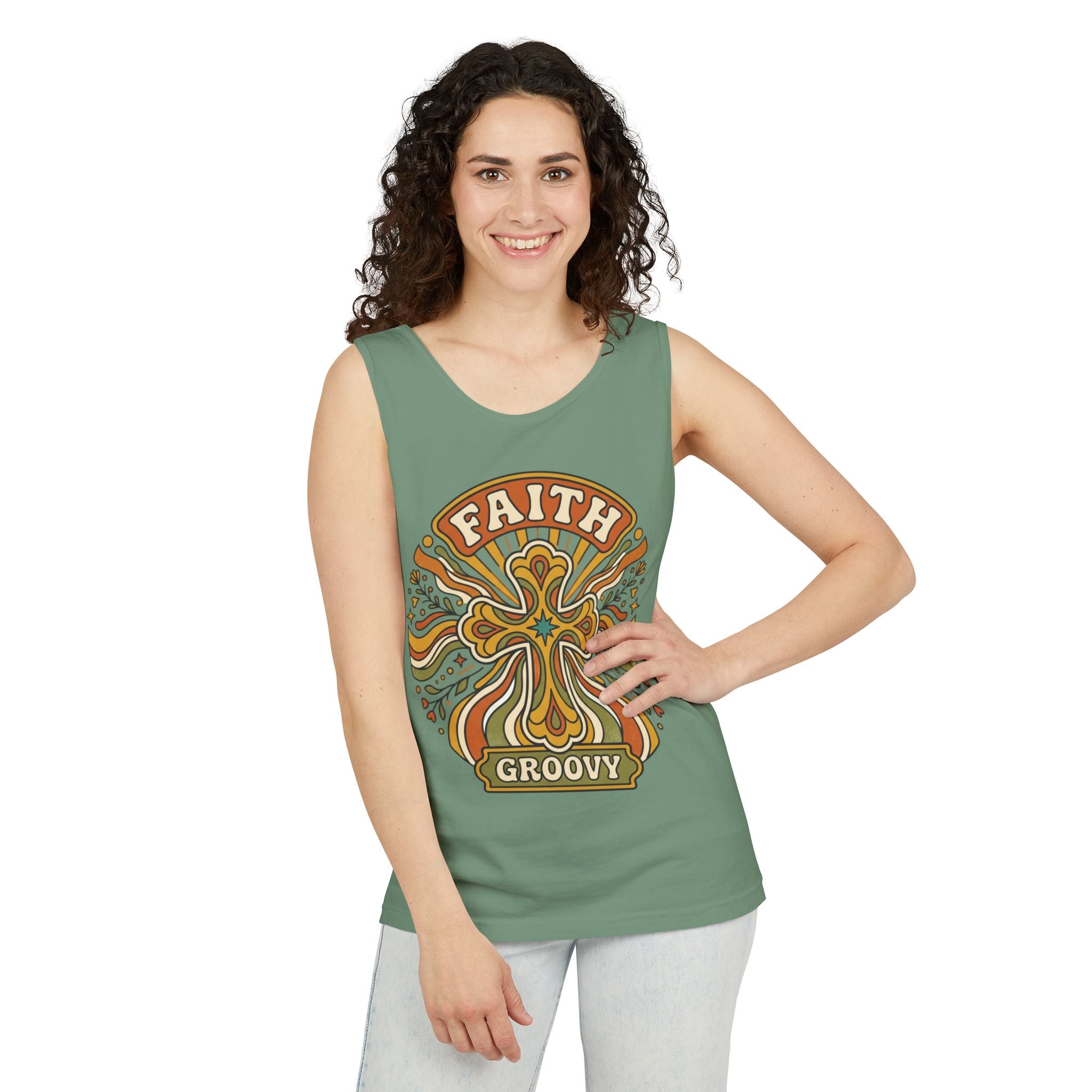 Faith Symbol tank top | Christian faith apparel