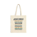 Cotton Canvas Tote Bag