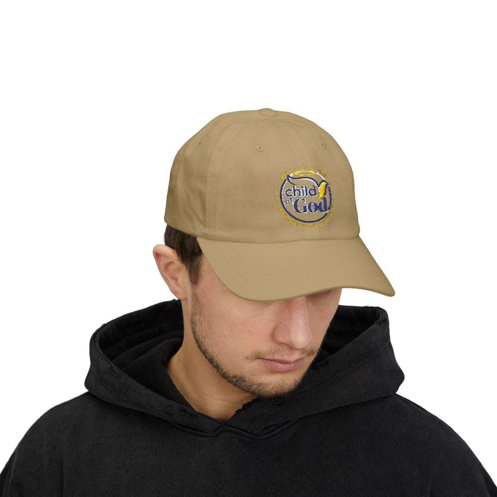 Child of God Dad Cap — Christian Embroidered Baseball Hat