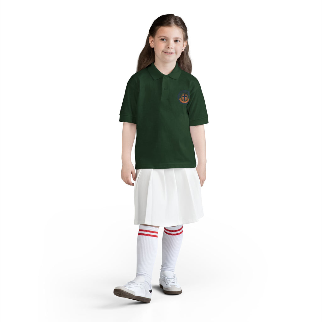 Faith over Fear design Youth Polo