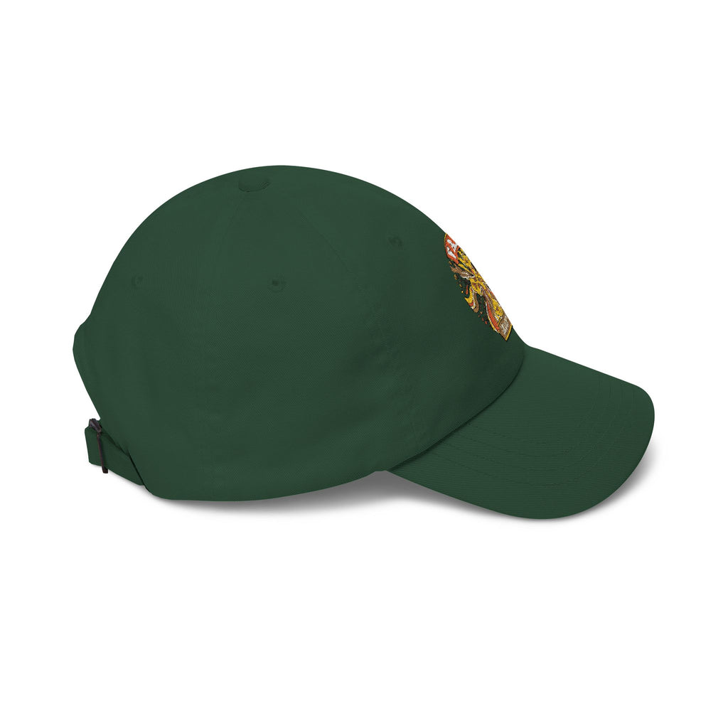 Faith Groovy Dad Cap — Christian Embroidered Baseball Hat
