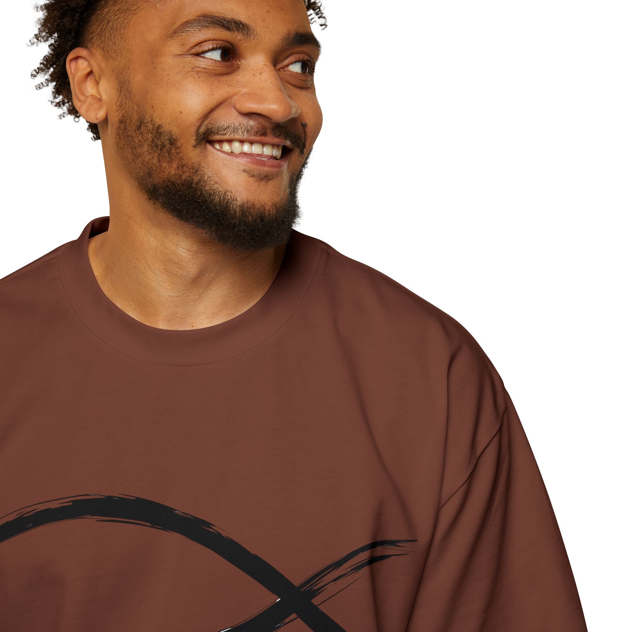 Fish Christian Symbol| Grunge Christian Tee