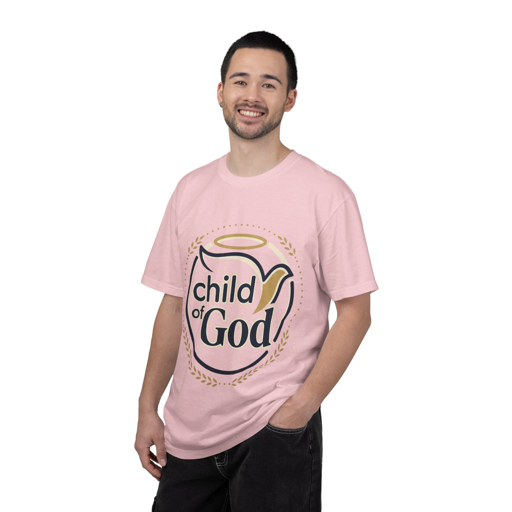 Child of God T‑Shirt — Faith Christian Tee with Dove & Halo