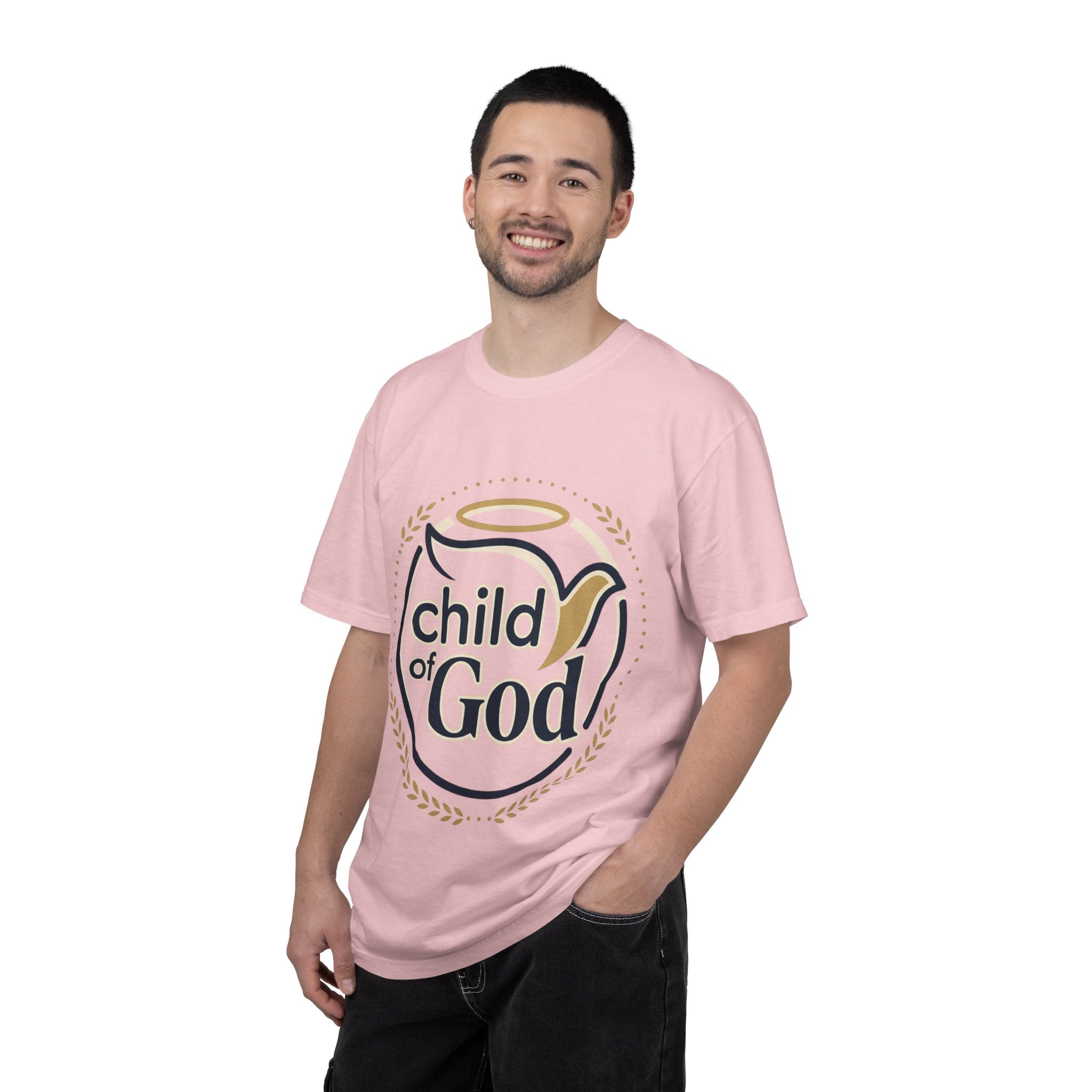 Child of God T‑Shirt — Faith Christian Tee with Dove & Halo