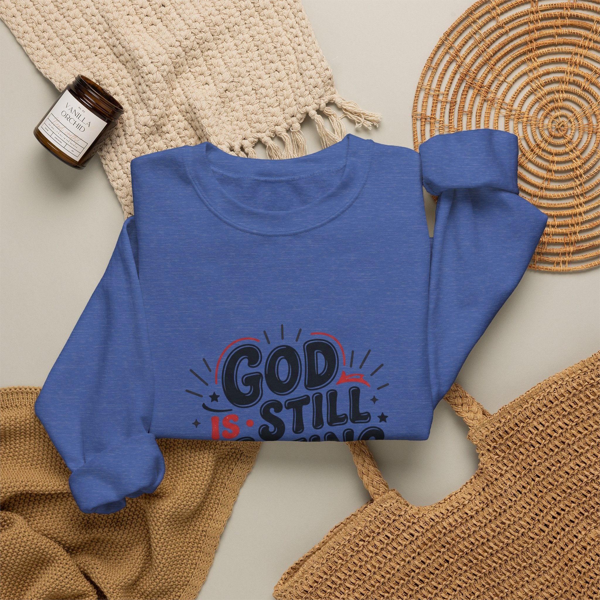 God Is Still Writing My Story Sweatshirt | Christian encouragement, groovy scripture