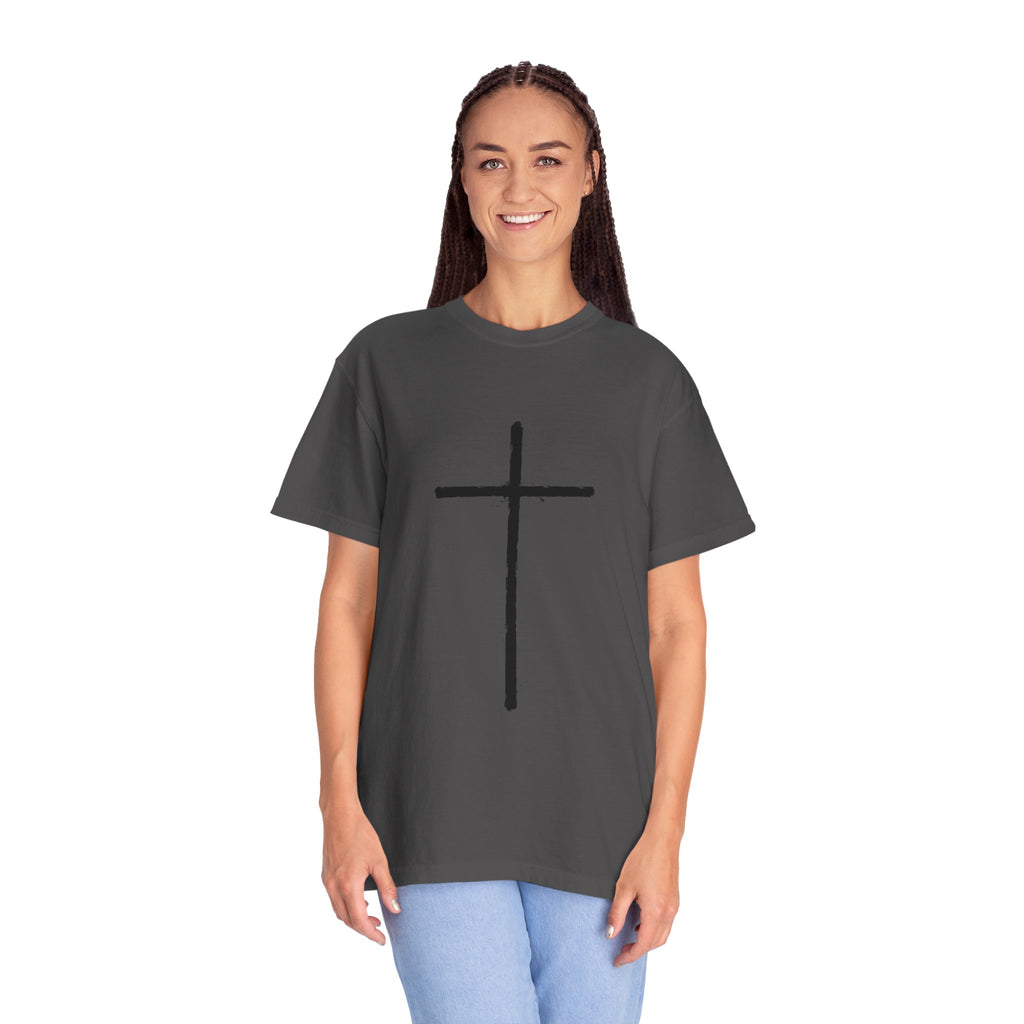 Cross T-shirt | Religious Gothic Faith Design