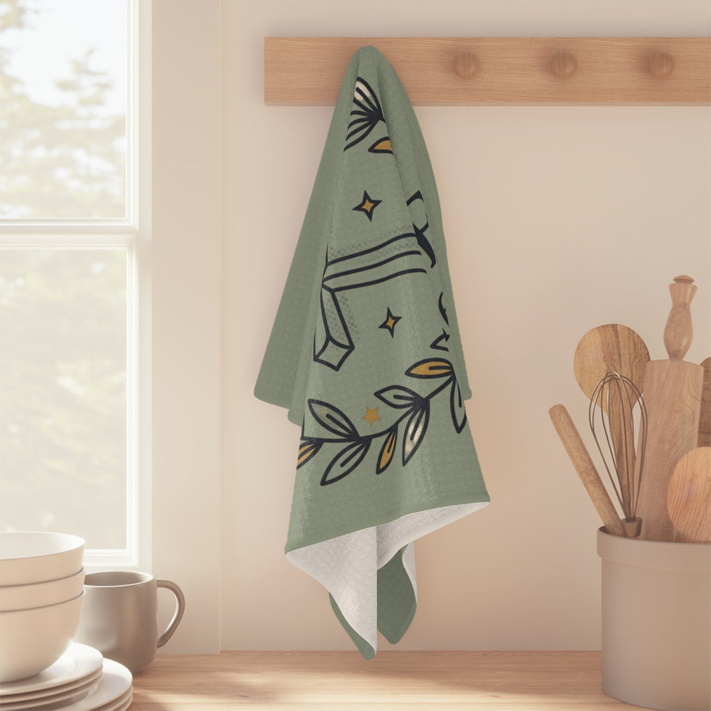 Tea Towel — "Grace and Gather" Kitchen Towel