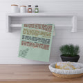 Bible Verse Typography Tea Towel | Christian Scripture Kitchen Towel
